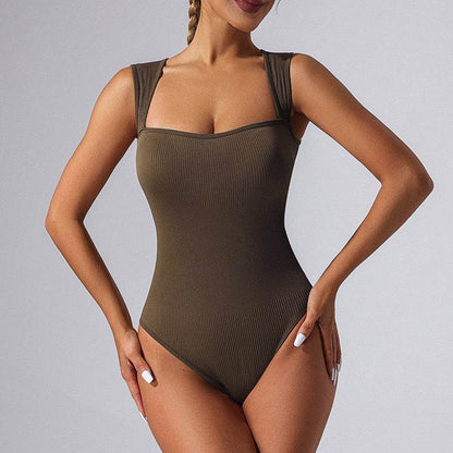2 Pack Womens, One Piece Jumpsuits For Women, Ribbed Workout Tops For Women Clothing, Seamless Tank Tops Rompers - Holy Mango Store