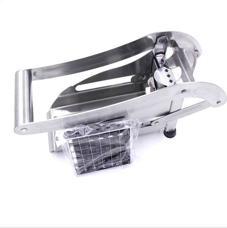 Holy Mango Store stainless steel vegetable cutter heavy duty hand press with grid blade