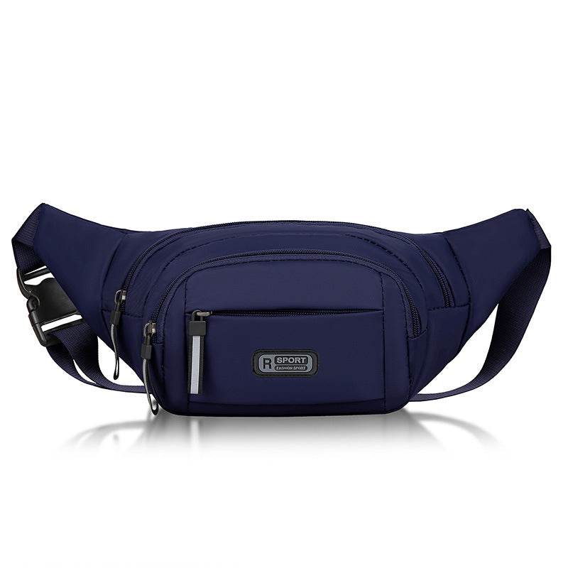 Holy Mango Store navy mens crossbody bag with multiple pockets and adjustable strap for everyday use